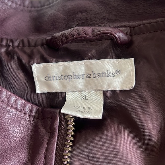 Leather-Style Jacket - Picture 2 of 3